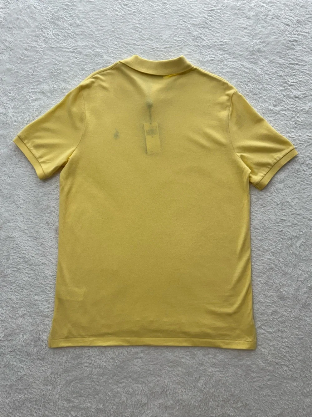 Polo Ralph Lauren Classic Fit Yellow Polo Men M NWT $110